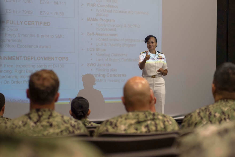 USS Mobile Bay SUPPO Receives Prestigious Supply Award