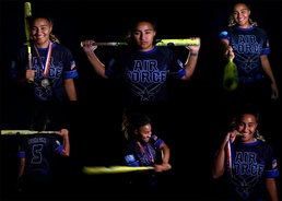 Goodfellow Airman scores winning run at Military softball tournament