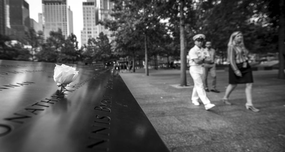 National 9/11 Memorial: MCPON Smith Pays Respects