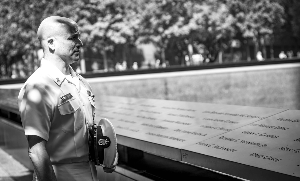 National 9/11 Memorial: MCPON Smith Pays Respects