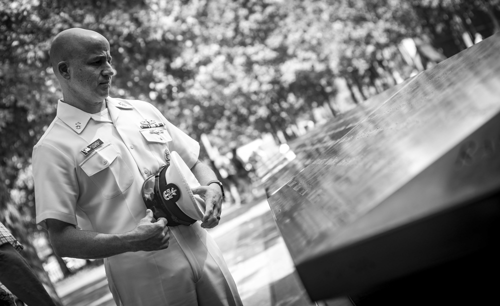 National 9/11 Memorial: MCPON Smith Pays Respects