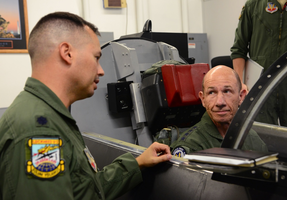 ACC commander immersed in U-2 reconnaissance mission