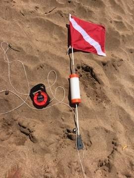 Imagery Available: Coast Guard seeks public’s help identifying owner of dive float found off Ka'anapali Beach, Maui