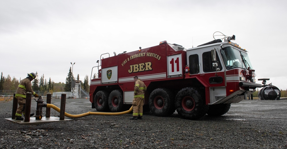 CE Airmen keep up fire protection capabilities at JBER