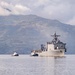 USS Comstock visits Kodiak, Alaska during AECE19