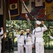 Navy Ceremonial Guard Drill Team Performs at Mid-America All-Indian Center During Wichita Navy Week