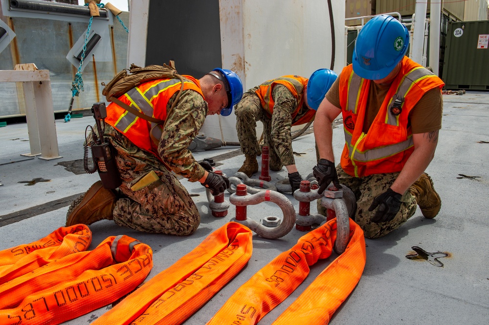 NCHB 1 Conducts Training In Saipan