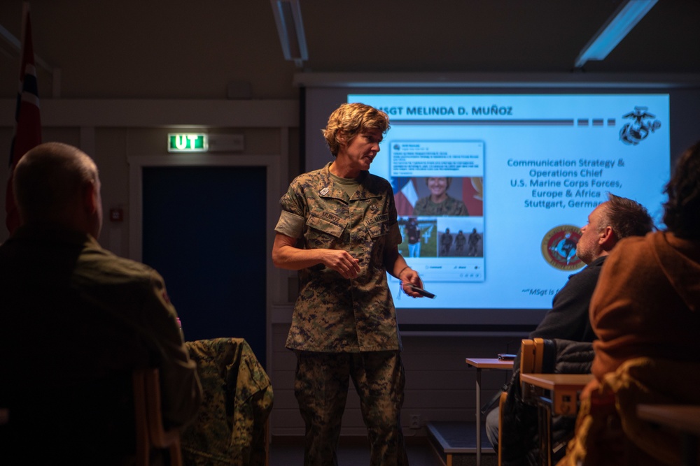 NVIO hosts Marines