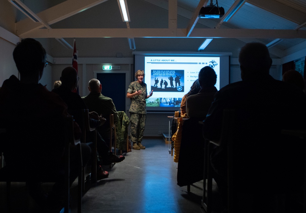 NVIO hosts Marines