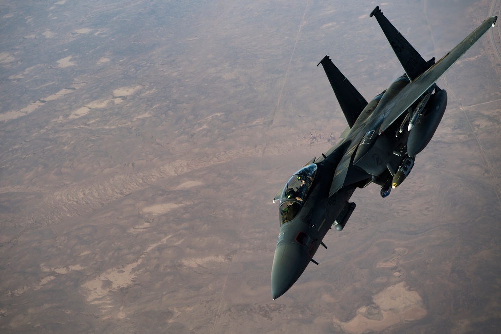 Coalition and Iraqi Counter-Terrorism Service Air Strike
