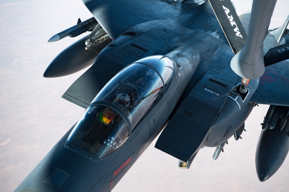 Coalition and Iraqi Counter-Terrorism Service Air Strike