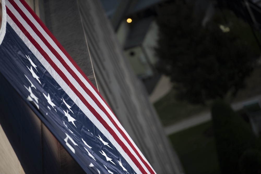 Pentagon Unfurls American Flag in Honor of 9/11 Victims