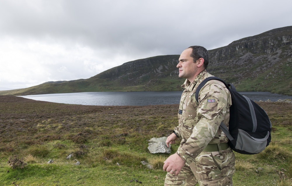 WWII Rededication Ceremony - Arenig Fawr, Wales