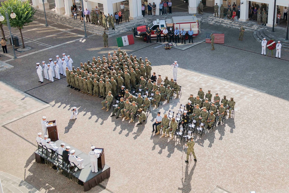 NSA Naples Holds 9/11 Remembrance Ceremony