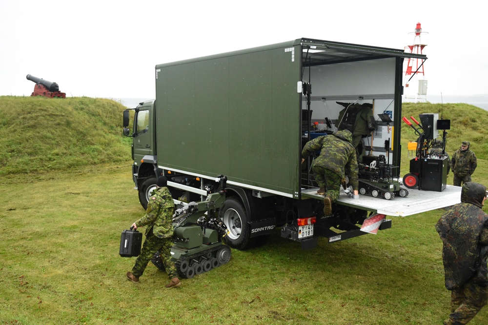 Canadian Clearance Divers Participate in Exercise Nothern Coasts 2019