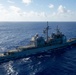 U.S. Navy ships sail as part of a Commander, U.S. 2nd Fleet ordered sortie ahead of Hurricane Dorian