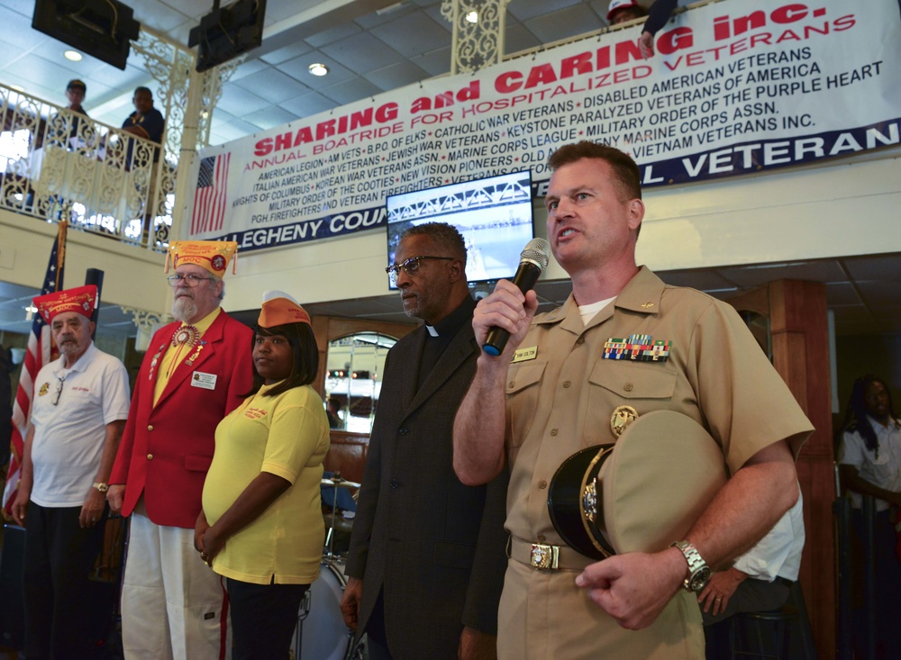 Pittsburgh area Sailors Celebrate, Support Veterans with River Cruise