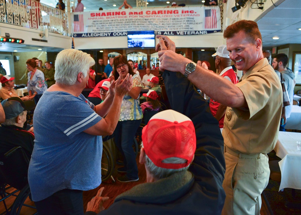 Pittsburgh area Sailors Celebrate, Support Veterans with River Cruise