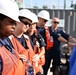 Coast Guard marine inspectors receive barge training in Channelview, Texas