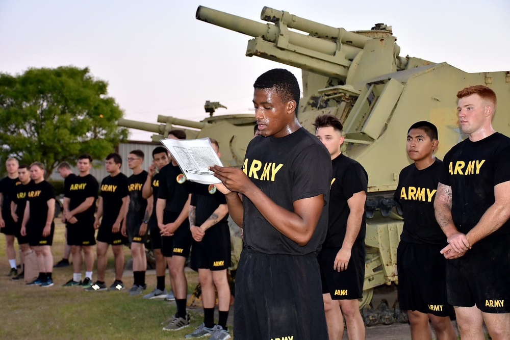 3CR Killer Troop strengthens bodies and minds through physical training