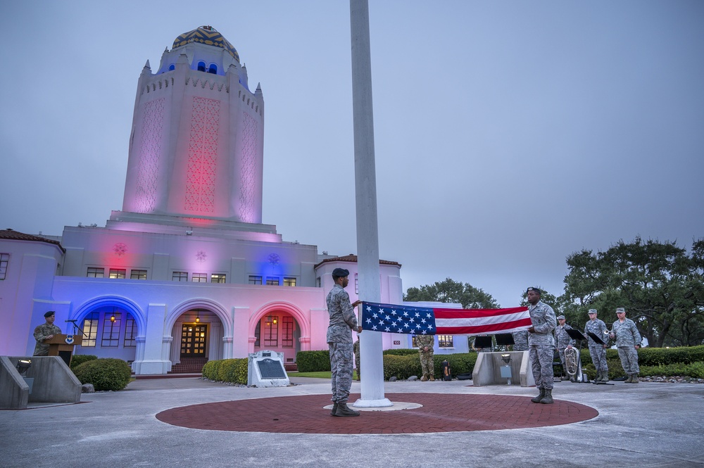 9/11 remembrance ceremony at Joint Base San Antonio-Randolph.