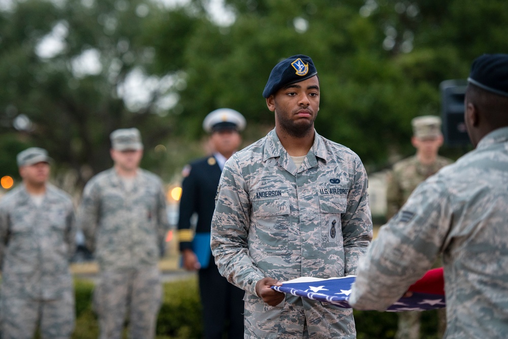 9/11 remembrance ceremony at Joint Base San Antonio-Randolph.