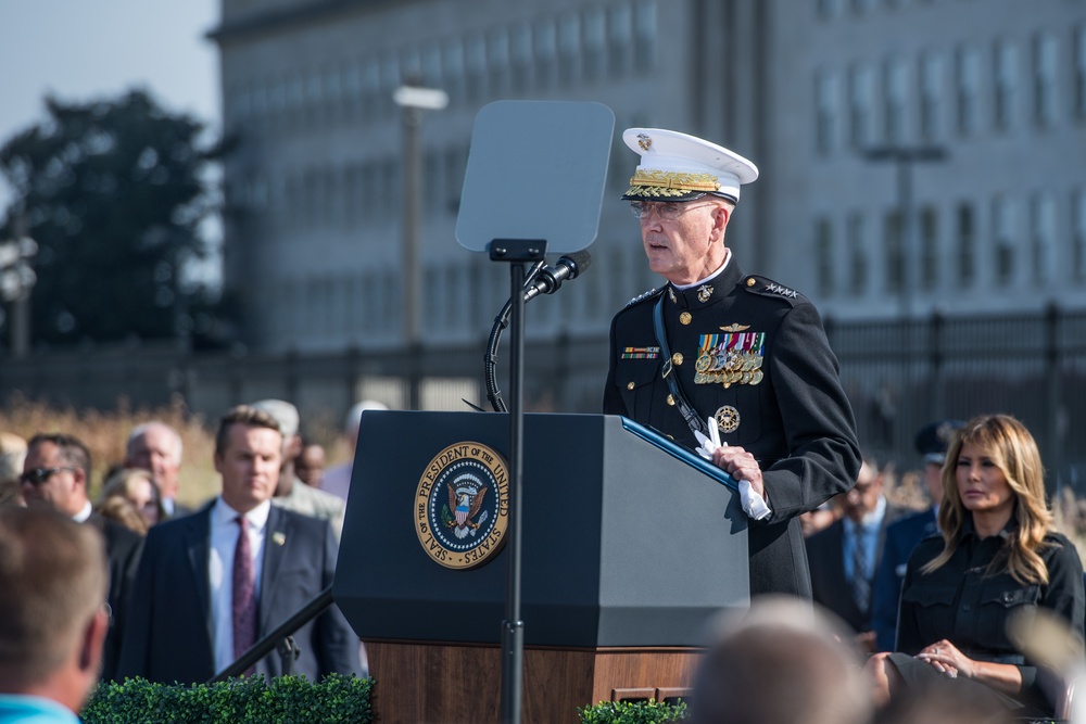 Gen. Dunford Speaks at 9/11 Observance
