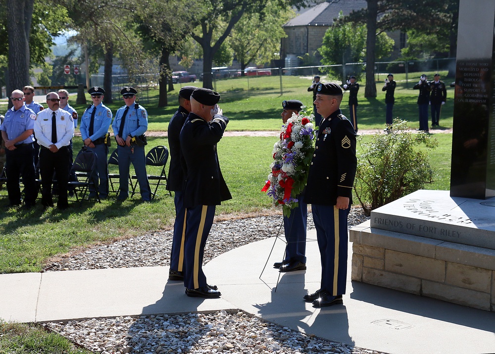 1st Infantry Division remembers 9/11