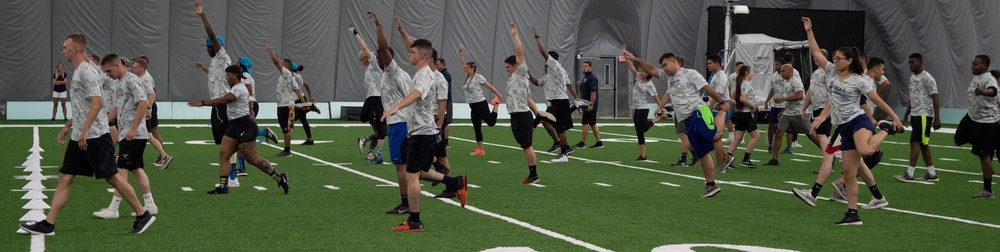 Salute to Service Football Camp