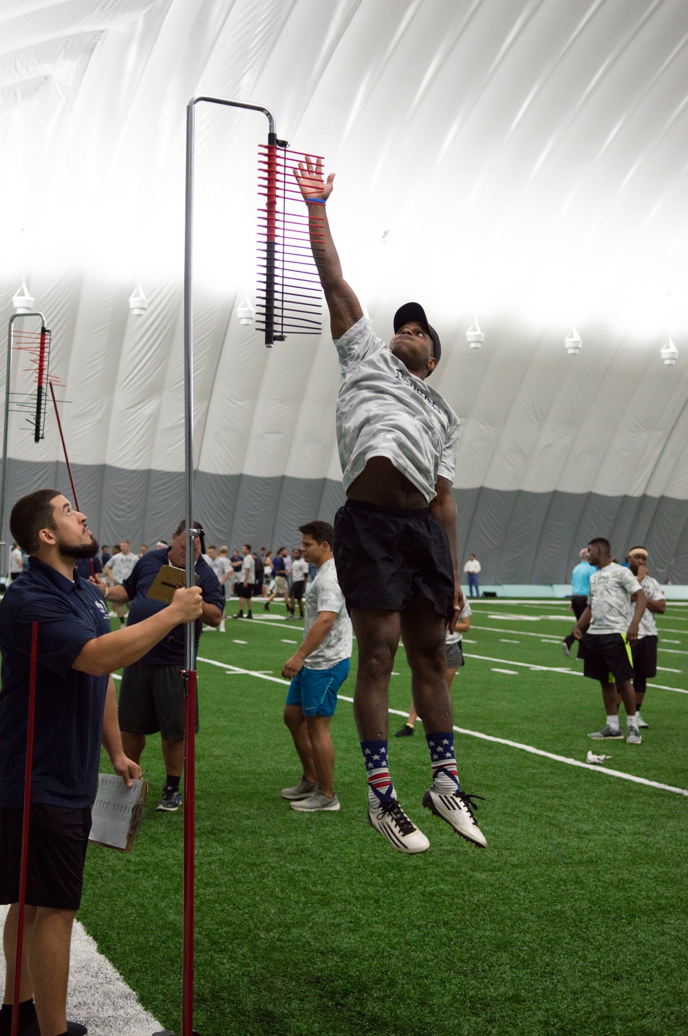Salute to Service Football Camp