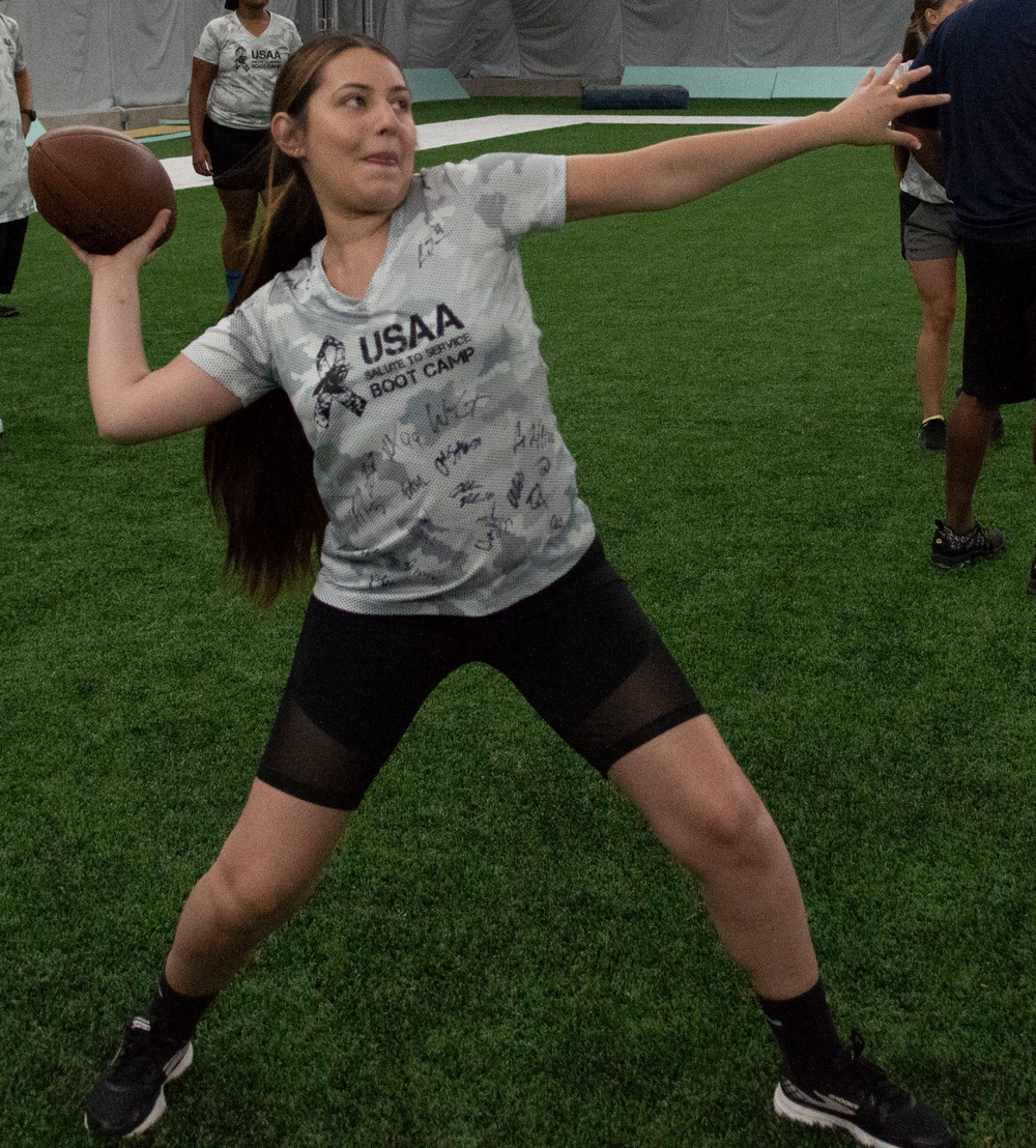 Salute to Service Football Camp