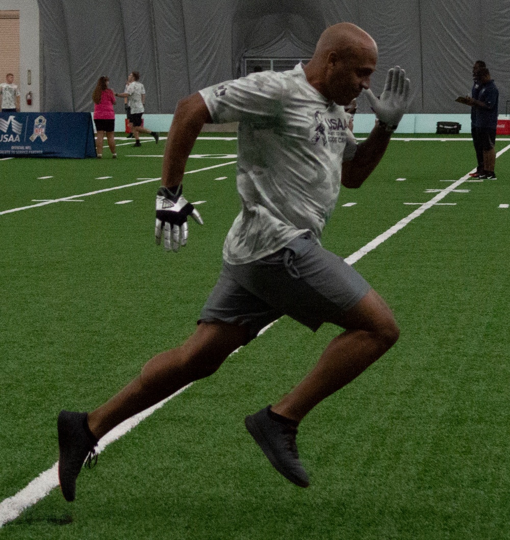 Salute to Service Football Camp