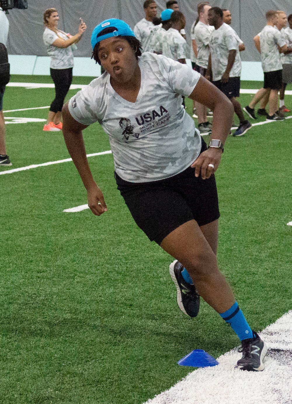 Salute to Service Football Camp
