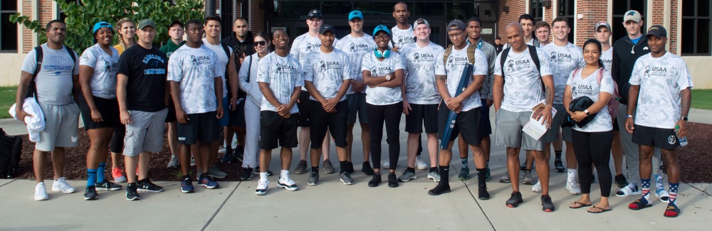 Salute to Service Football Camp