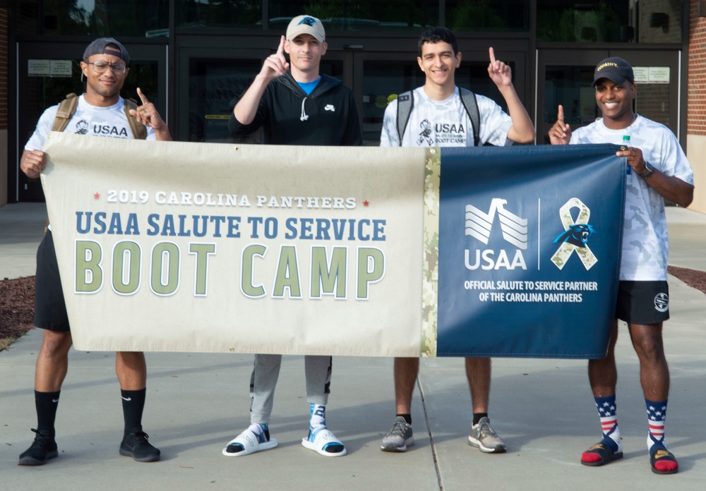 Salute to Service Football Camp