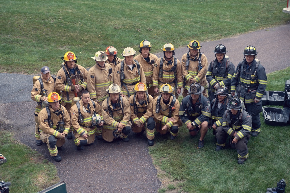 Fallen 9/11 Firefighters Honored by VTANG and South Burlington Fire Departments