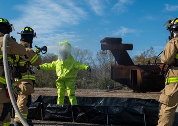 Building chemistry during CBRN exercise