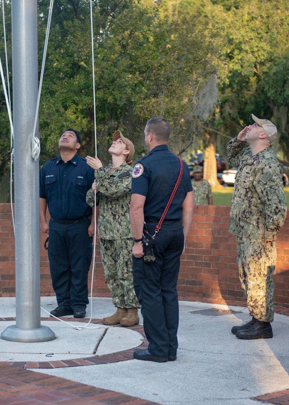 Kings Bay Holds 9/11 Memorial Ceremony