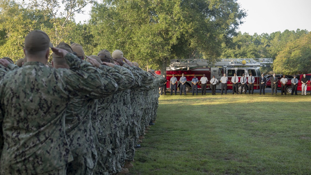 Kings Bay Holds 9/11 Memorial Ceremony