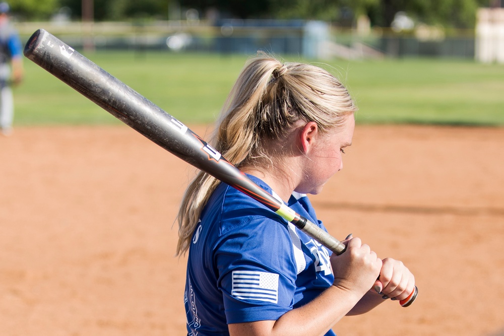 Idaho National Guard vs. Idaho State Police softball game