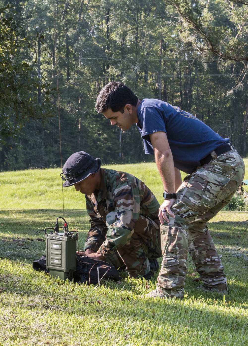 Can You Hear Me Now? Partner Nation Students Learn Valuable Tactical Communication Setups