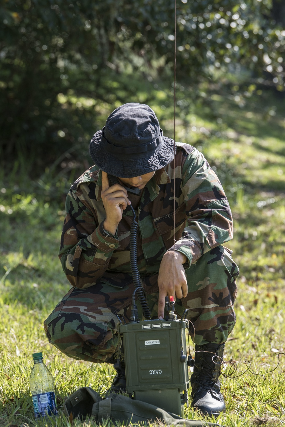 Can You Hear Me Now? Partner Nation Students Learn Valuable Tactical Communication Setups