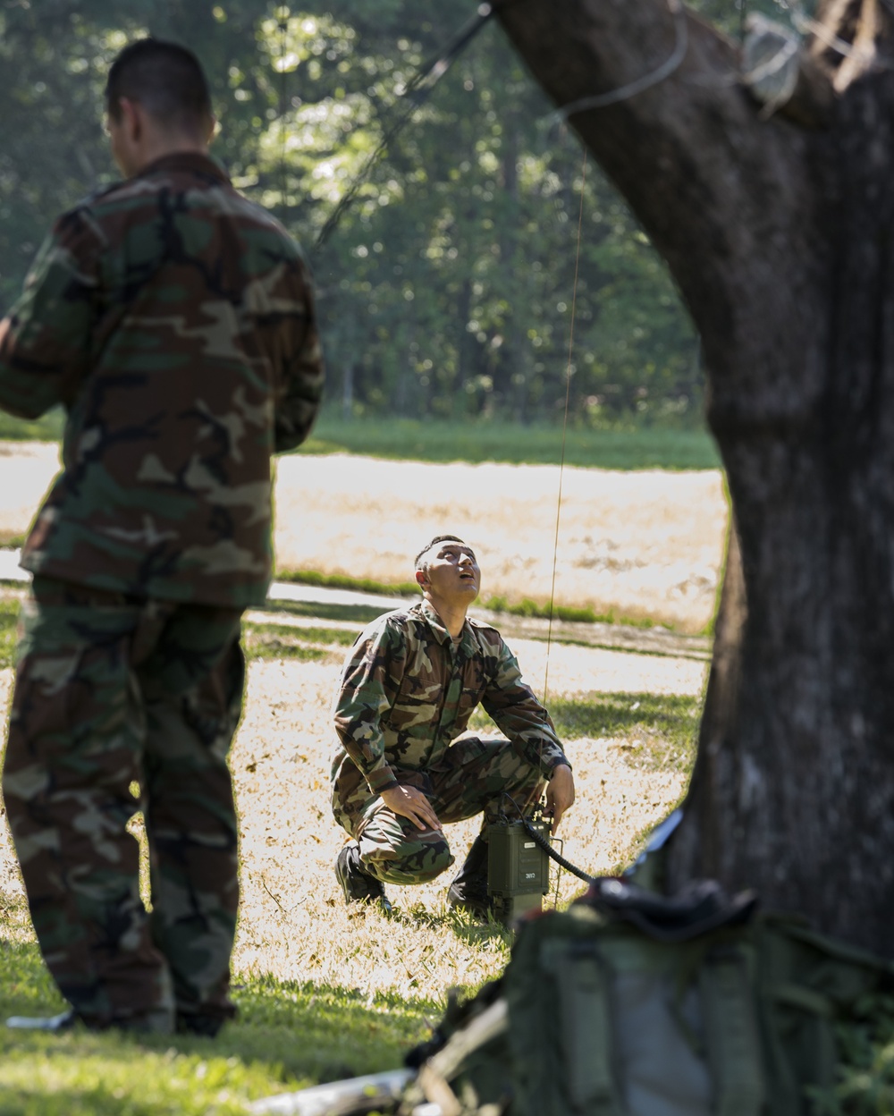 Can You Hear Me Now? Partner Nation Students Learn Valuable Tactical Communication Setups