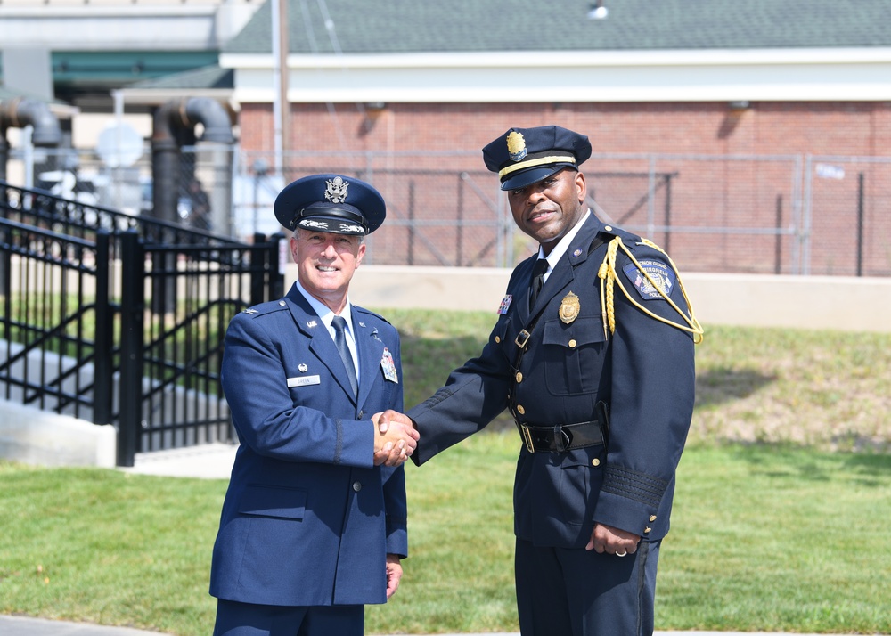 Colonel Peter T. Green III speaks at 9/11 Remembrance Ceremony