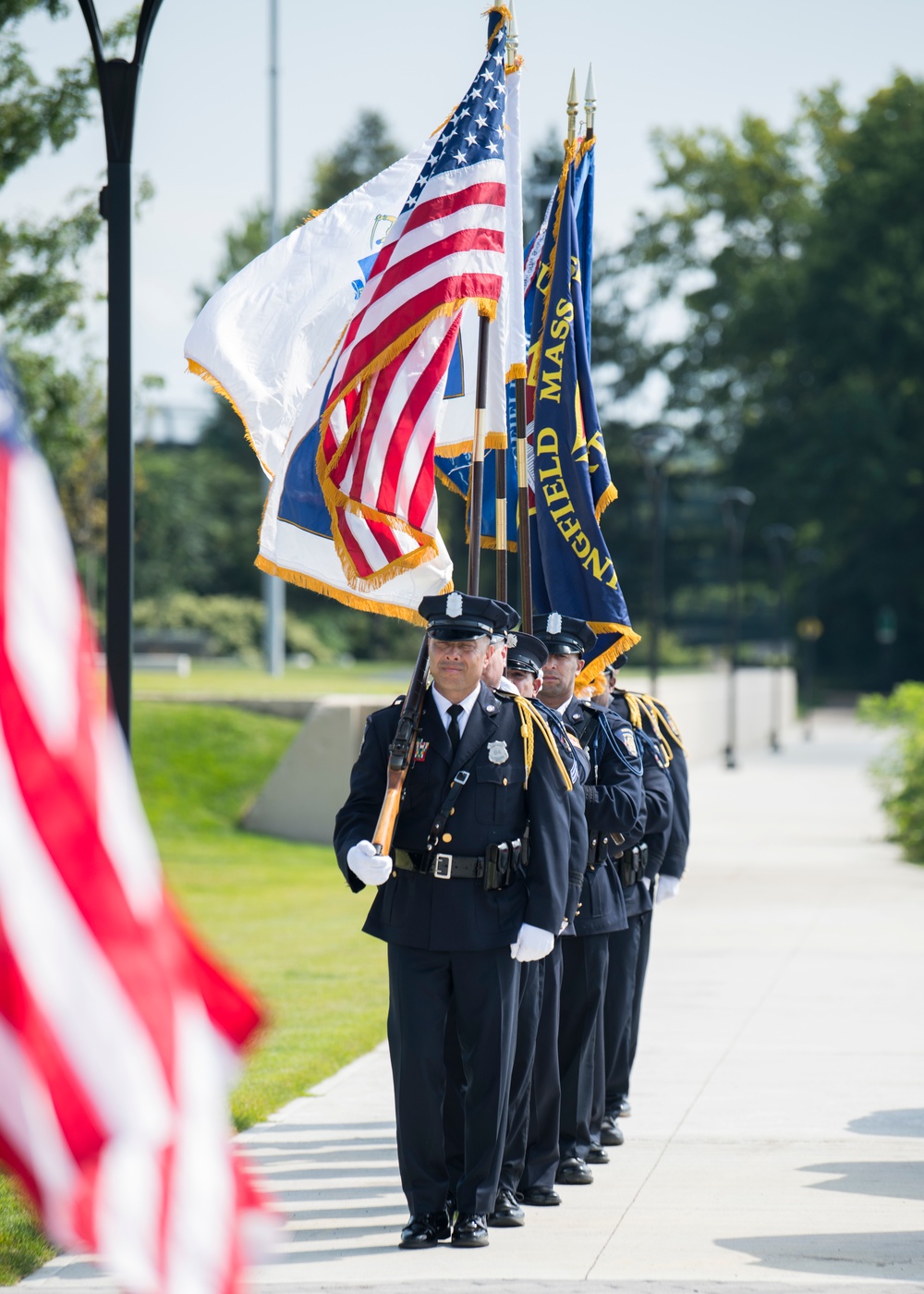 Colonel Peter T. Green III speaks at 9/11 Remembrance Ceremony