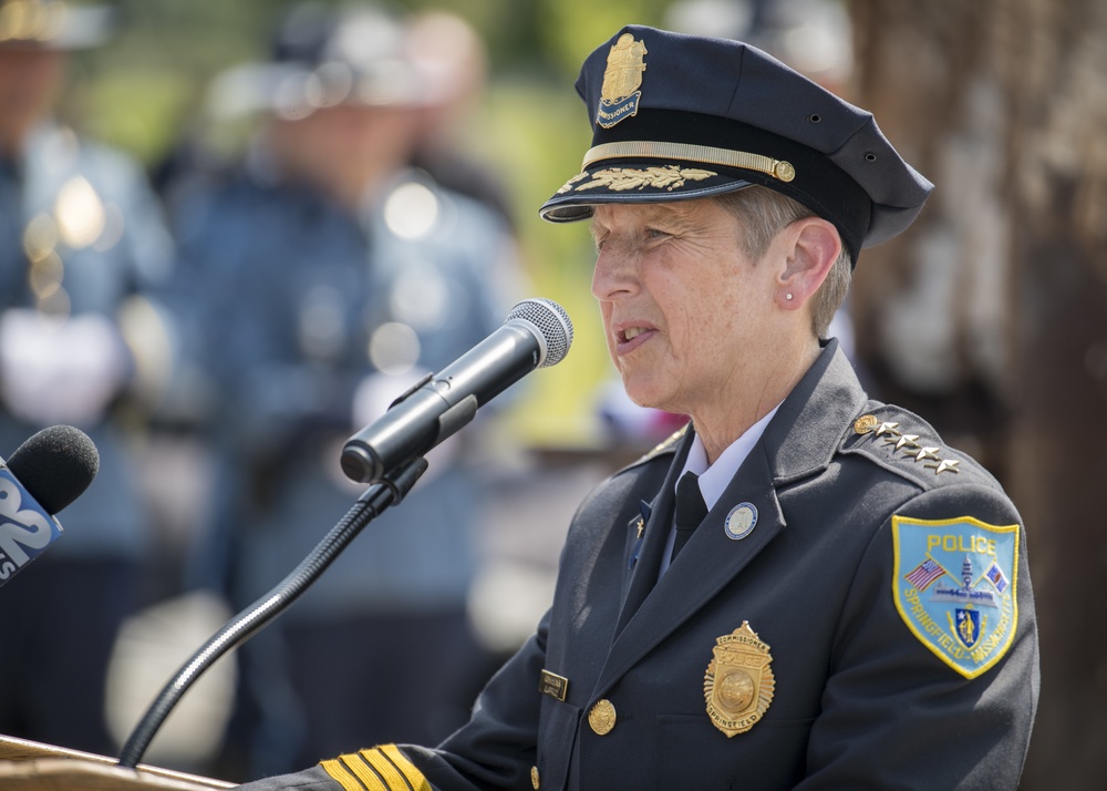 Colonel Peter T. Green III speaks at 9/11 Remembrance Ceremony