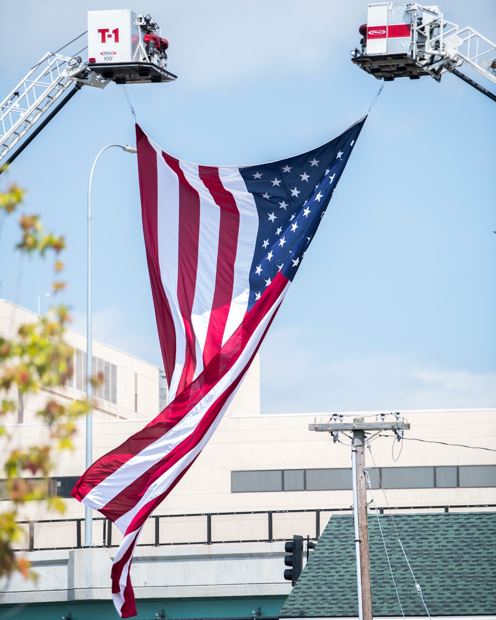 Colonel Peter T. Green III speaks at 9/11 Remembrance Ceremony