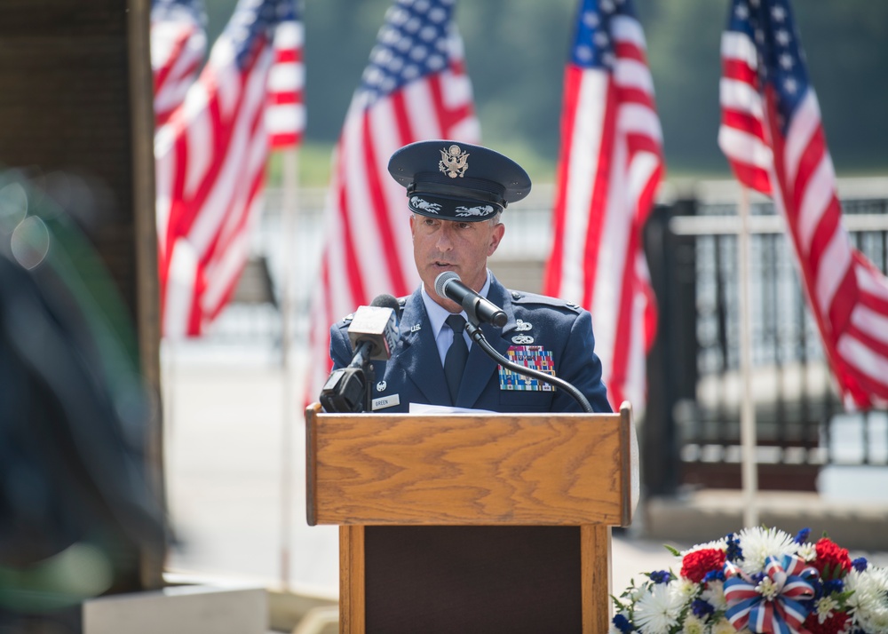 Colonel Peter T. Green III speaks at 9/11 Remembrance Ceremony