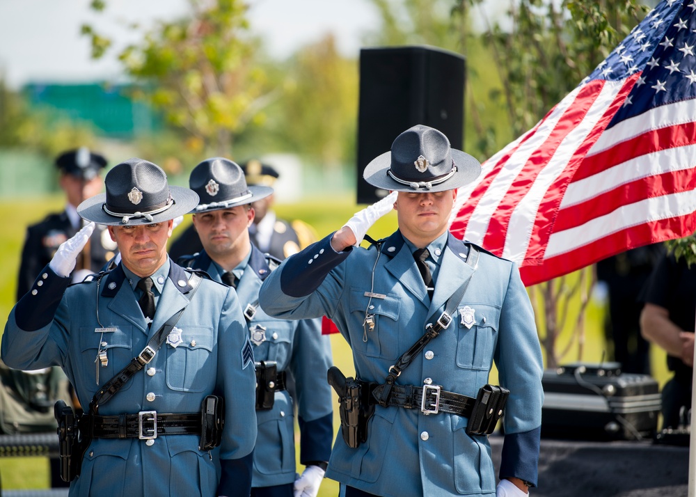 Colonel Peter T. Green III speaks at 9/11 Remembrance Ceremony