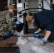 Nimitz Sailors Clean Equipment